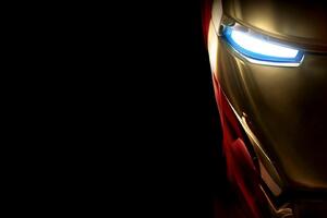 Iron Man Helmet Closeup (1280x720) Resolution Wallpaper