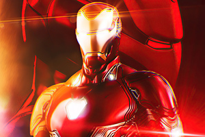 Iron Man Illustrator 4k (1600x900) Resolution Wallpaper