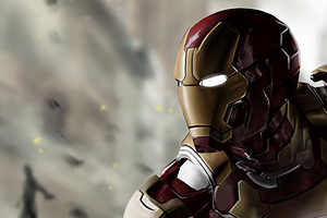 Iron Man In Avengers Age Of Ultron (1680x1050) Resolution Wallpaper
