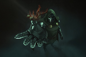 Iron Man In Control Of Doctor Doom (2560x1600) Resolution Wallpaper