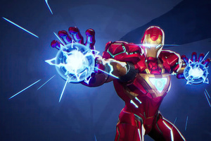 Iron Man In Marvel Rivals Game (1600x1200) Resolution Wallpaper