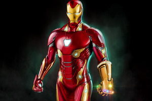 Iron Man Infinity Gauntlet Artwork