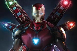 Iron Man Infinity Suit 4k (1024x768) Resolution Wallpaper