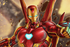 Iron Man Infinity Suit (1400x1050) Resolution Wallpaper