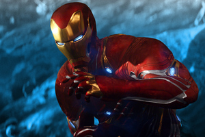 Iron Man Infinity War 4k (2048x2048) Resolution Wallpaper