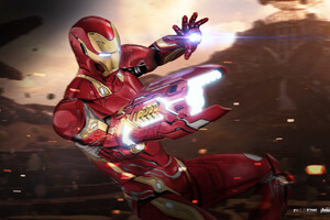 Iron Man Infinity War (1152x864) Resolution Wallpaper