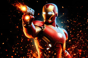 Iron Man Jet Propulsion Wallpaper