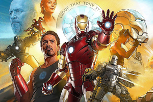 Iron Man Journey 5k (2048x1152) Resolution Wallpaper