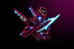 Iron Man Legendary Outlaw (2560x1440) Resolution Wallpaper