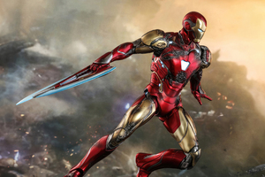 Iron Man Mark 4 Battle Damaged Wallpaper