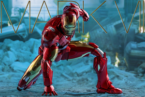 Iron Man Mark Iv (2048x2048) Resolution Wallpaper