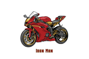 Iron Man Marvel Yamaha R6 Crossover