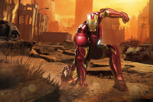 Iron Man Marvels Avengers 4k 2022