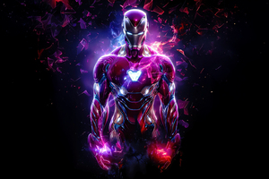 Iron Man Metallic Vengeance (1920x1200) Resolution Wallpaper