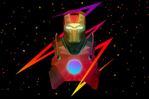 Iron Man New Minimalism 4k (2560x1080) Resolution Wallpaper
