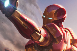 Iron Man New Suit 4k (2560x1600) Resolution Wallpaper