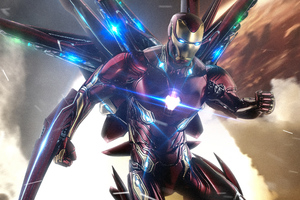 Iron Man New Suit Art (1280x720) Resolution Wallpaper