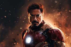 Iron Man Resolve (1366x768) Resolution Wallpaper