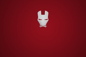 Iron Man Simple 1 (1280x720) Resolution Wallpaper