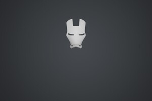 Iron Man Simple 3 (1600x1200) Resolution Wallpaper