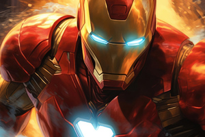 Iron Man Suit Up 4k (2932x2932) Resolution Wallpaper