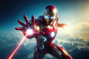 Iron Man Suiting Up For Justice (2560x1080) Resolution Wallpaper