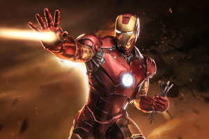 Iron Man Technological Triumph Wallpaper