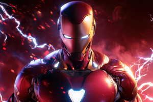 Iron Man The Heart Of A Hero (1366x768) Resolution Wallpaper