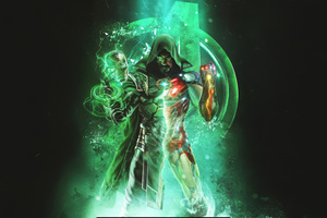 Iron Man Vs Doctor Doom Legacy Of Power (1920x1080) Resolution Wallpaper