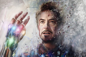 Iron Man With Infinity Stones 4k