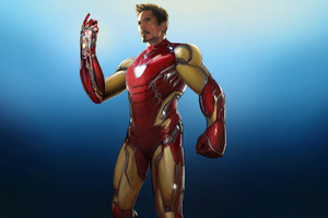 Iron Man4k 2020 Artwork (1336x768) Resolution Wallpaper