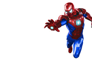 Iron Spider Man Suit (1024x768) Resolution Wallpaper