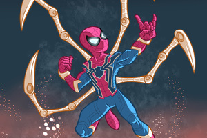 Iron Spider Suit Artwork