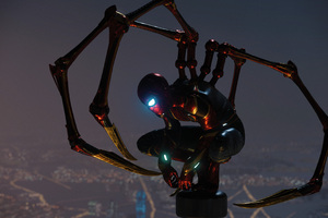 Iron Spiderman Suit Spiderman Ps4