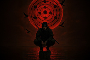 Itachi Uchiha From Naruto Anime (3440x1440) Resolution Wallpaper
