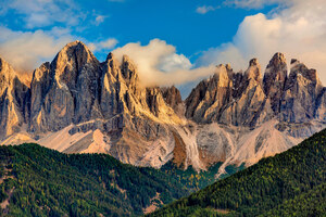 Italy Mountains Dolomites 5k (2048x1152) Resolution Wallpaper