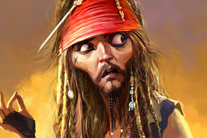 Jack Sparrow 4k
