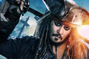 Jack Sparrow In Pirates Of The Caribbean Dead Men Tell No Tales Movie (1280x720) Resolution Wallpaper