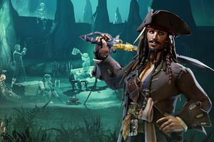 Jack Sparrow In Sea Of Thieves