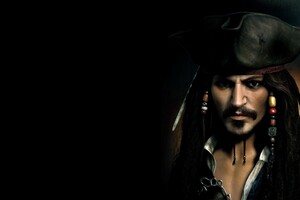 Jack Sparrow (2560x1024) Resolution Wallpaper