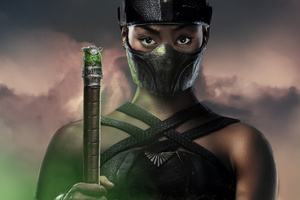 Jade In Mortal Kombat 2 Movie (5120x2880) Resolution Wallpaper
