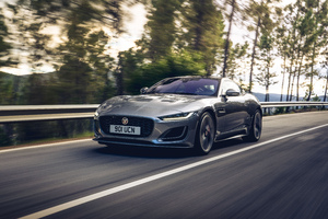 Jaguar F Type P300 Coupe First Edition 2020 4k (1336x768) Resolution Wallpaper