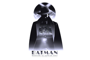 James Gordon Batman Welcome To Gotham City (1366x768) Resolution Wallpaper