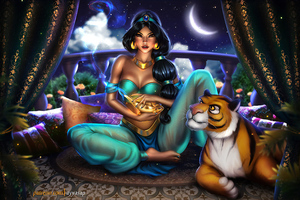 Jasmine And Tiger 4k