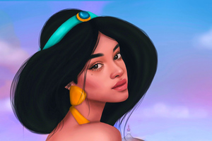 Jasmine Digital Art 4k