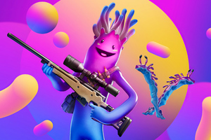 Jellie Fornite Outfit 4k