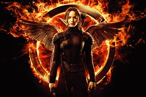 Jennifer Lawrence In Hunger Games (1024x768) Resolution Wallpaper