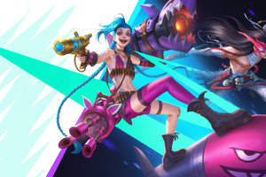 Jinx League Of Legends Wild Rift (2560x1080) Resolution Wallpaper
