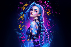 Jinx Mystic Vibes (2560x1600) Resolution Wallpaper