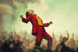 Joaquin Phoenix Joker Art 4k